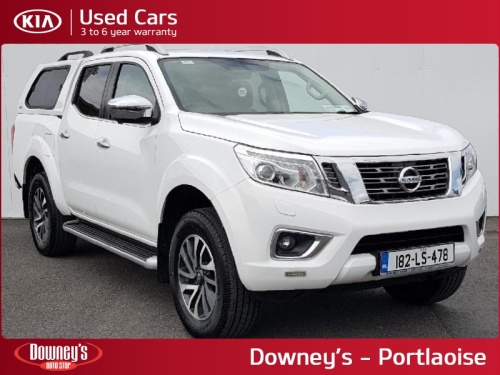 Nissan Navara LE 2.3 DSL 4DR  4X4 JEEP. Car Derived Van Diesel White