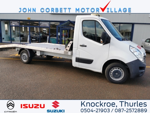 Vauxhall Movano 2.3 CDTI BiTurbo ecoFLEX H1 Chassis Cab 136ps Box Van Diesel WHITE