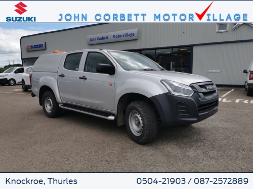 Isuzu D-Max 0.0 1.9TD UTILITY 4X4 DC 162 162BHP 5DR Pickup Diesel Silver