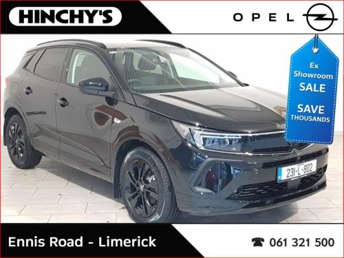 Opel Grandland X SRi 1.2T 130 BHP SUV Petrol Black
