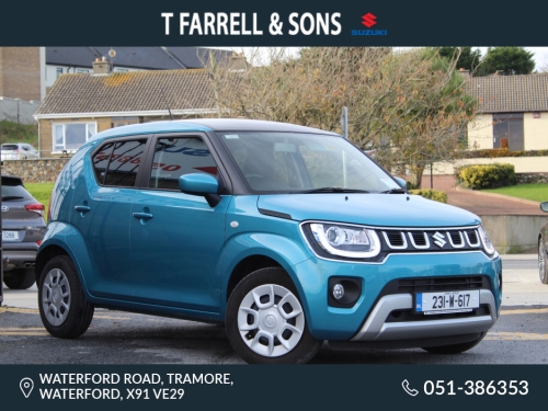 Suzuki Ignis 0.0 1.2 DUALJET HYBRID SZ3 5 5DR * Remainder 10yr warranty* Hatchback Petrol Blue