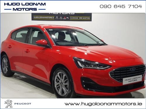 Ford Focus 0.0 TITANIUM 1.0T 125 M6 4DR Hatchback Petrol Red