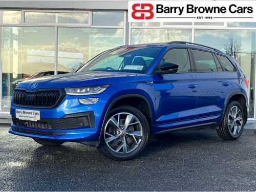Skoda Kodiaq 0.0 7S SPORT 2.0 TDI 150HP DSG 5DR AU Estate Diesel Blue