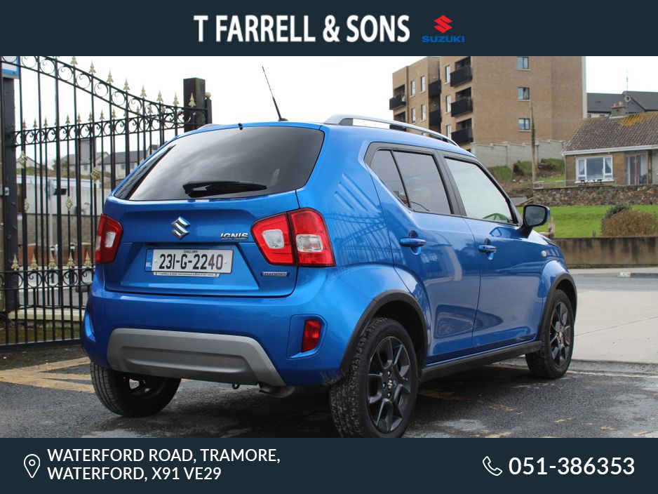 Suzuki Ignis 0.0 1.2 DUALJET HYBRID SZ-T 5DR Hatchback Petrol Blue