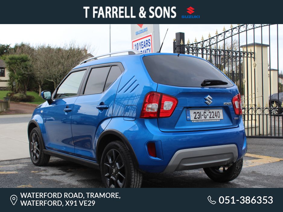 Suzuki Ignis 0.0 1.2 DUALJET HYBRID SZ-T 5DR Hatchback Petrol Blue