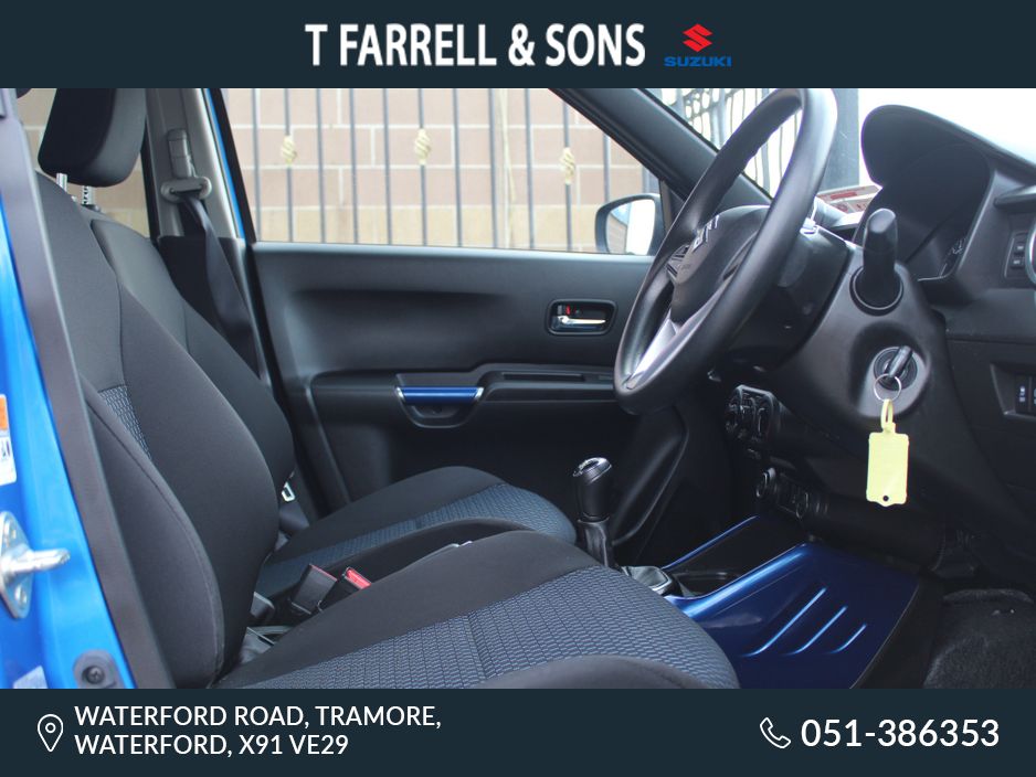 Suzuki Ignis 0.0 1.2 DUALJET HYBRID SZ-T 5DR Hatchback Petrol Blue