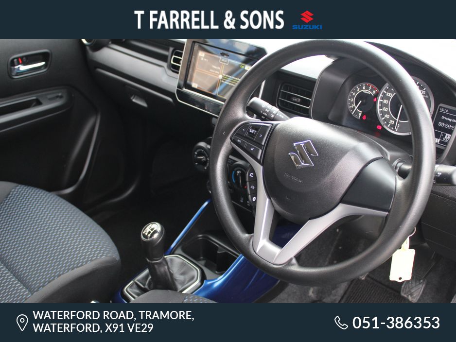 Suzuki Ignis 0.0 1.2 DUALJET HYBRID SZ-T 5DR Hatchback Petrol Blue