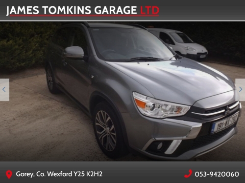 Mitsubishi ASX 0.0 1.6 Diesel 2WD 6MT Intense SUV Diesel Grey
