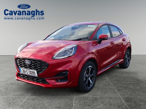 Ford Puma 1.0L EcoBoost Hybrid 125PS ST-Line MPV Petrol Red