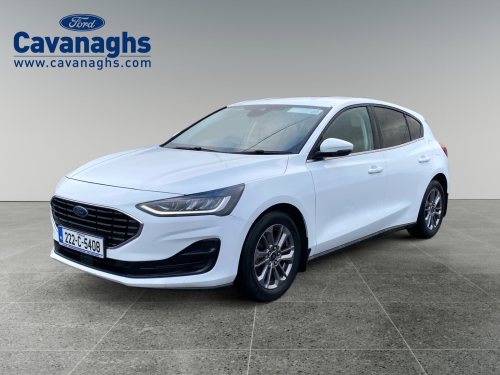 Ford Focus 1.0L EcoBoost 125PS Titanium Style Hatchback Petrol White