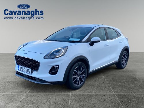 Ford Puma 1.0L EcoBoost Hybrid 125PS Titanium MPV Petrol Hybrid White