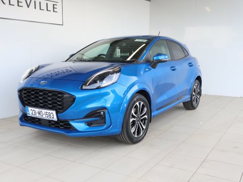 Ford Puma 1.0L EcoBoost Hybrid 125PS ST-Line MPV Petrol Hybrid Blue