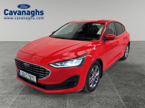 Ford Focus 1.0L EcoBoost 125PS Titanium Hatchback Petrol Red