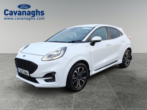 Ford Puma 1.0T EcoBoost mHEV 125PS ST-Line MPV Petrol Hybrid White