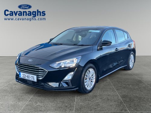 Ford Focus 1.0T EcoBoost Hybrid 125PS Titanium Hatchback Petrol Hybrid Black