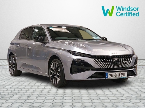 Peugeot 308 0.0 1.2 MHEV 145BHP e-DCS6 Allure Hatchback Hybrid Grey