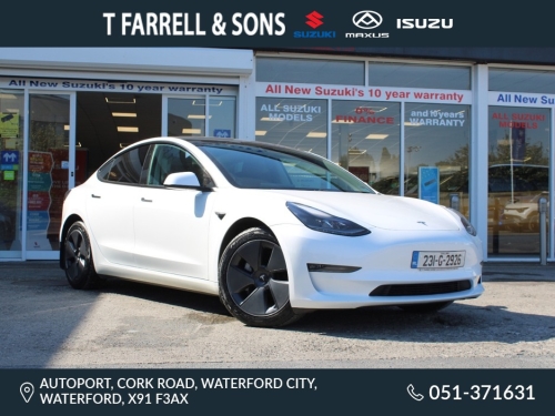 Tesla Model 3 LONG RANGE AWD BQB1S5N 4DR AUTO Saloon Electric White
