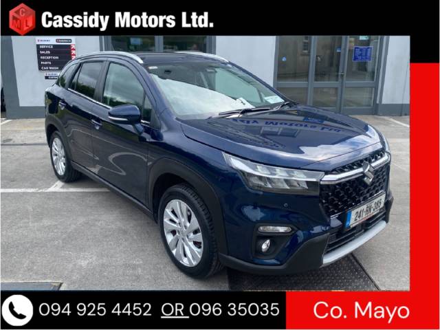 Suzuki S-Cross 0.0 1.4 Mild Hybrid Motion Hatchback Hybrid Blue