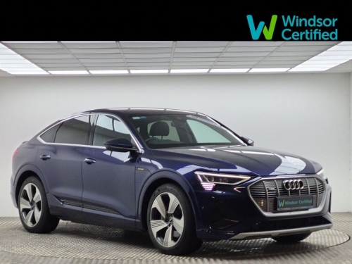 Audi E-tron S Line 55 Quattro 11kW on board Charger 95kWh SUV Electric Blue