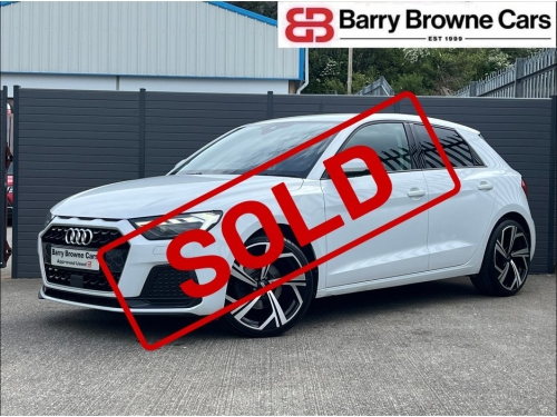 Audi A1 0.0 SPORT 30 TFSI SPORTBACK Hatchback Petrol White