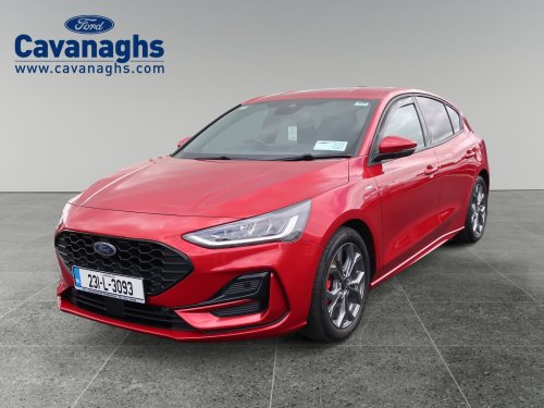 Ford Focus 1.0L EcoBoost 125PS ST-Line Hatchback Petrol Red