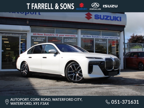 BMW I7 E-DRIVE 50 M SPORT Saloon Electric White