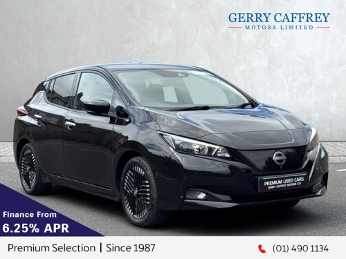 Nissan Leaf E N-CONNECTA 40kWh -  1 Owner from New Hatchback Electric Black