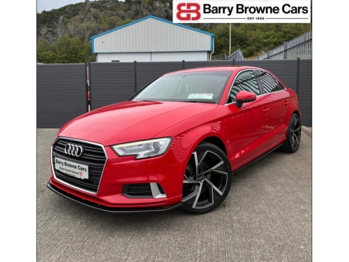 Audi A3 0.0 1.6 TDI SPORT 4DR Saloon Diesel Red