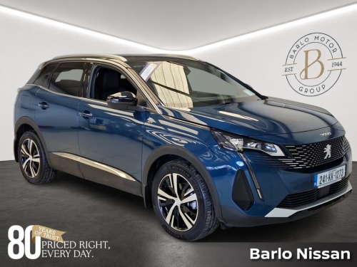 Peugeot 3008 0.0 1.2 Hybrid 136bhp E-DCS6 GT MPV Hybrid Blue