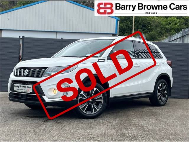 Suzuki Vitara 0.0 1.4 BOOSTERJET HYBRID S SZ5 5DR SUV Petrol White